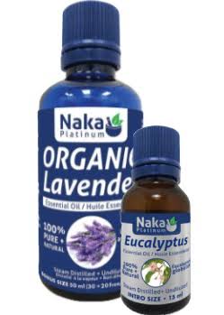 100% Pure Lavender Essential Oil (Organic) - 50ml + Bonus Item