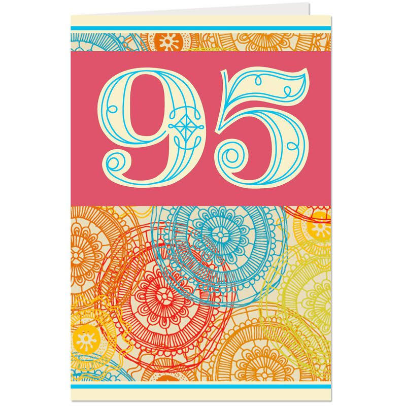 Hallmark Birthday Card, Your Caring Heart 95th Birthday Card