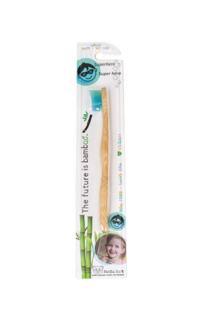 The Future Is Bamboo Superhero Kids Bamboo Toothbrush