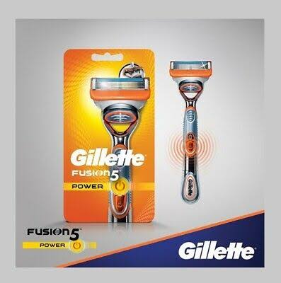 Gillette Men's Fusion 5 Power Razor 1 Duracell Battery 1 Preloaded Blade New