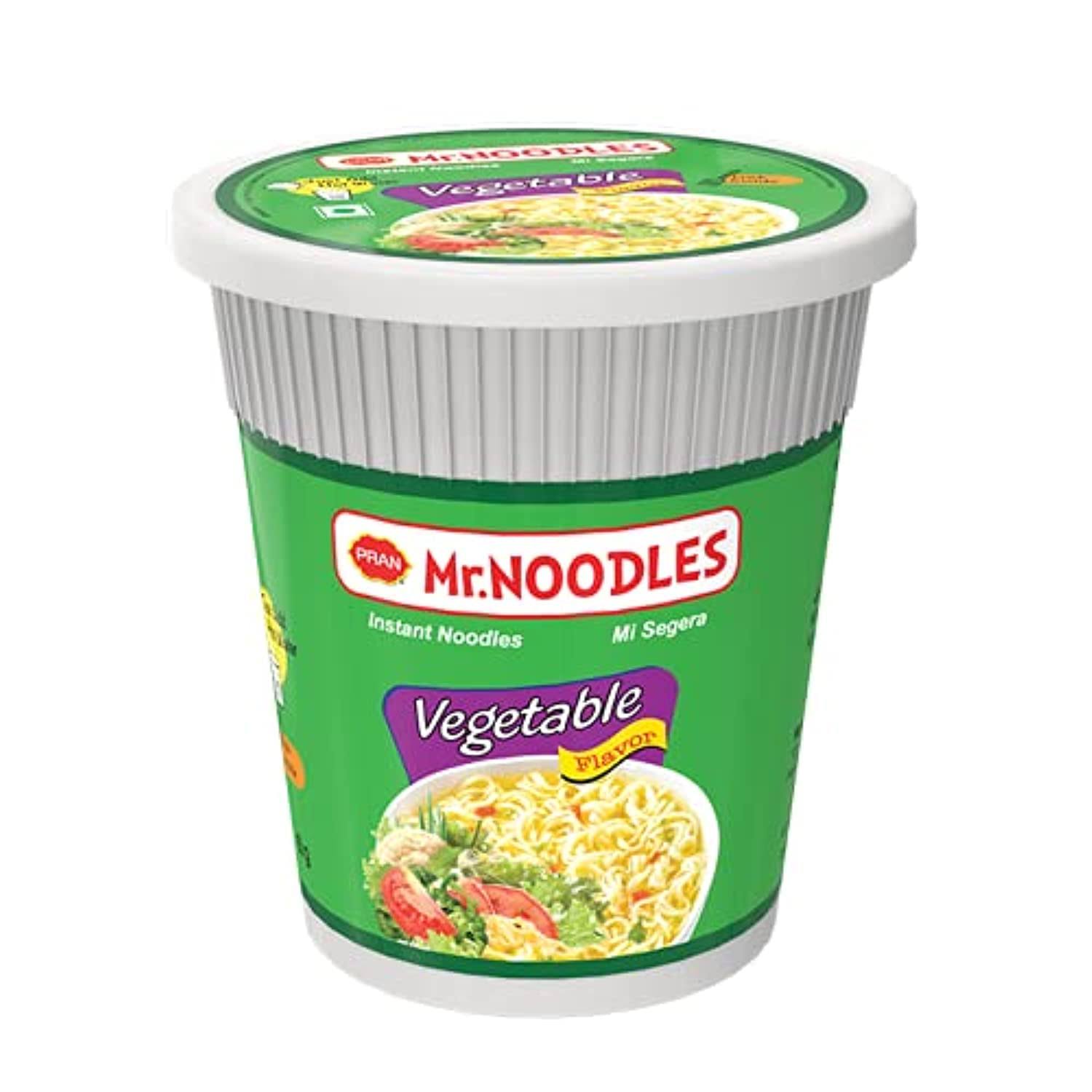 Mr Noodles In Cup - Vegetable Flavour, 64g