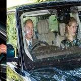 Prince Charles joins Prince Edward, Lady Louise Windsor for church service