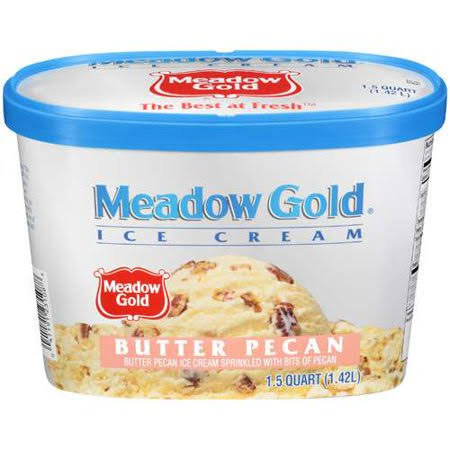 Meadow Gold Butter Pecan Ice Cream - 48 fl oz