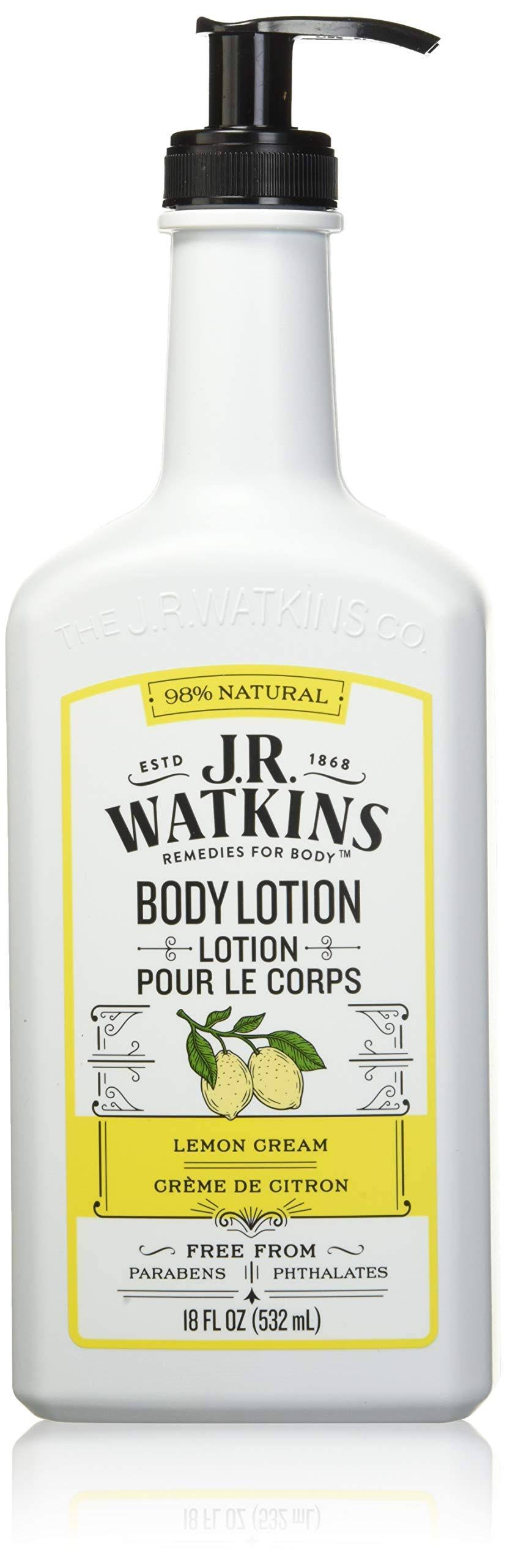J.R. Watkins Daily Moisturizing Lotion - Lemon Cream, 18oz
