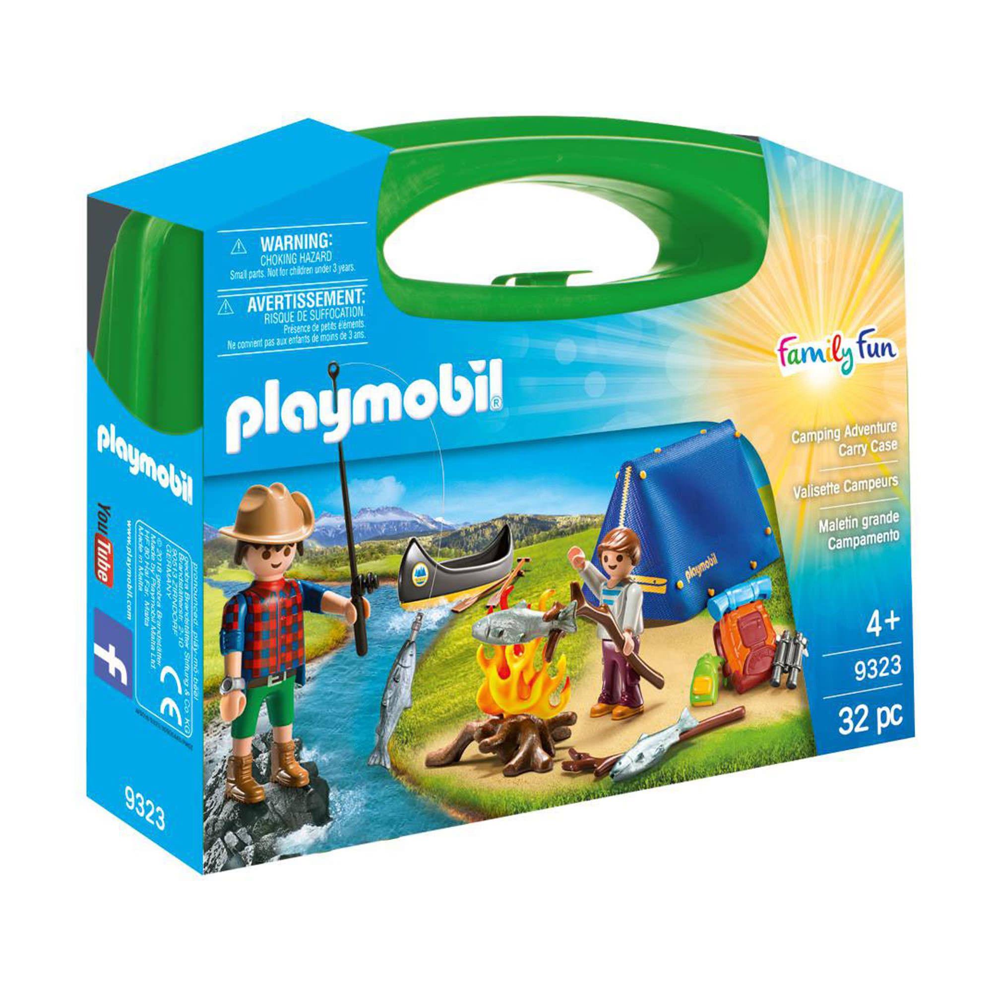 Playmobil 9323 Camping Adventure Carry Case Playset