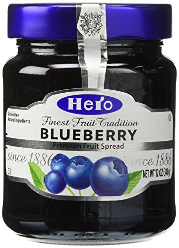 Hero Premium Blueberry Fruit Spread - 12oz
