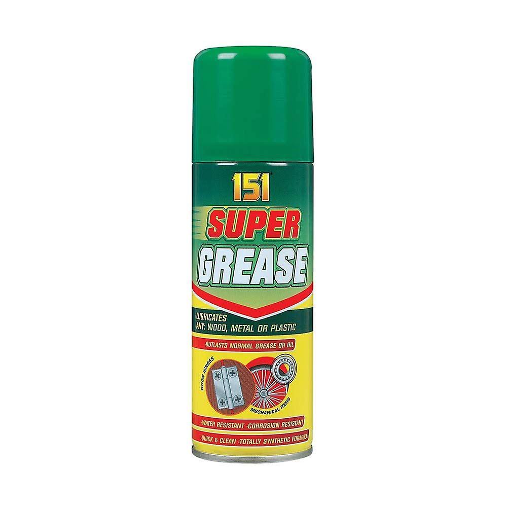 151 Products Super Grease Spray Aerosol Lubricate Can Oil Wood Metal Water Resistant 150ml