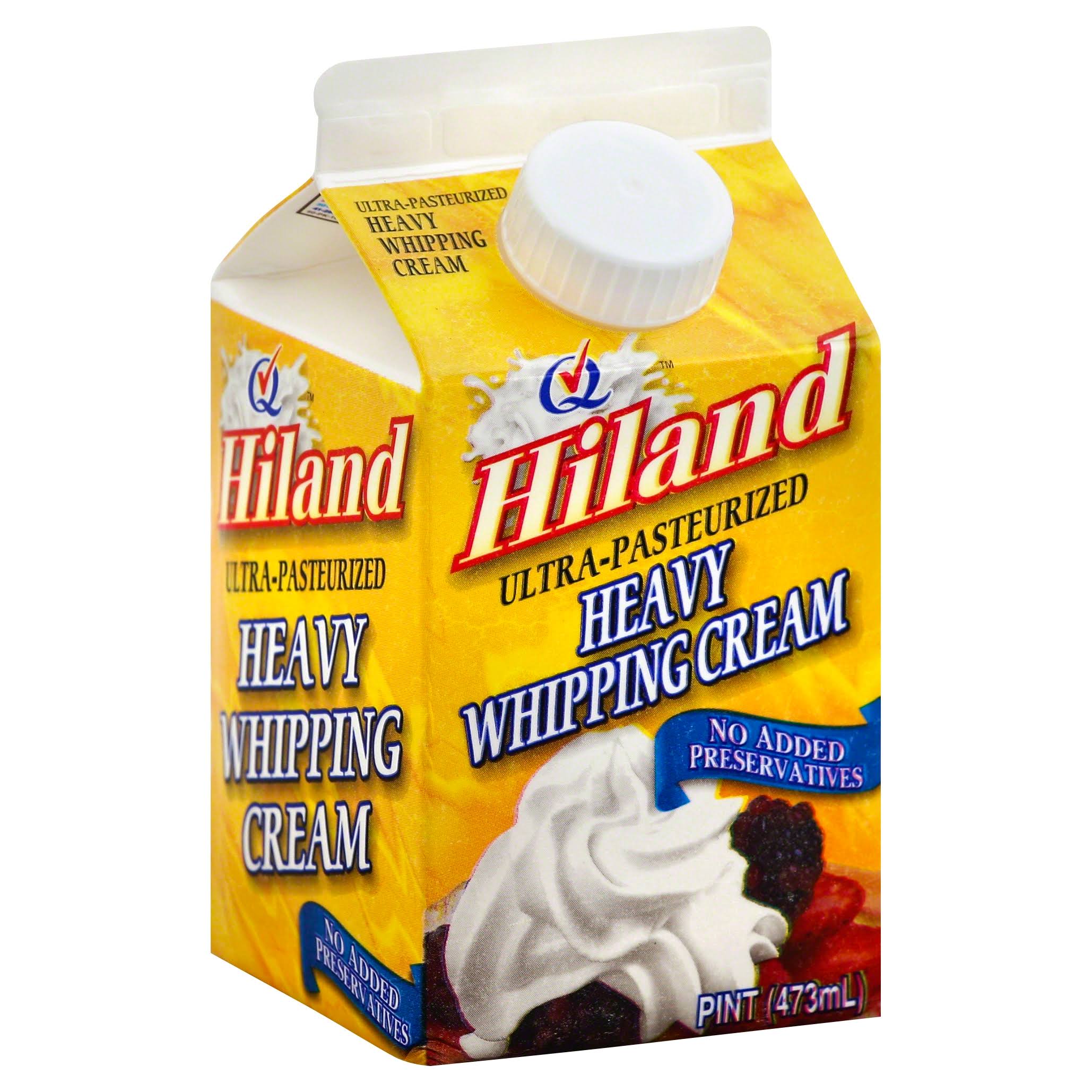 Hiland Whipping Cream, Heavy - 1 pt