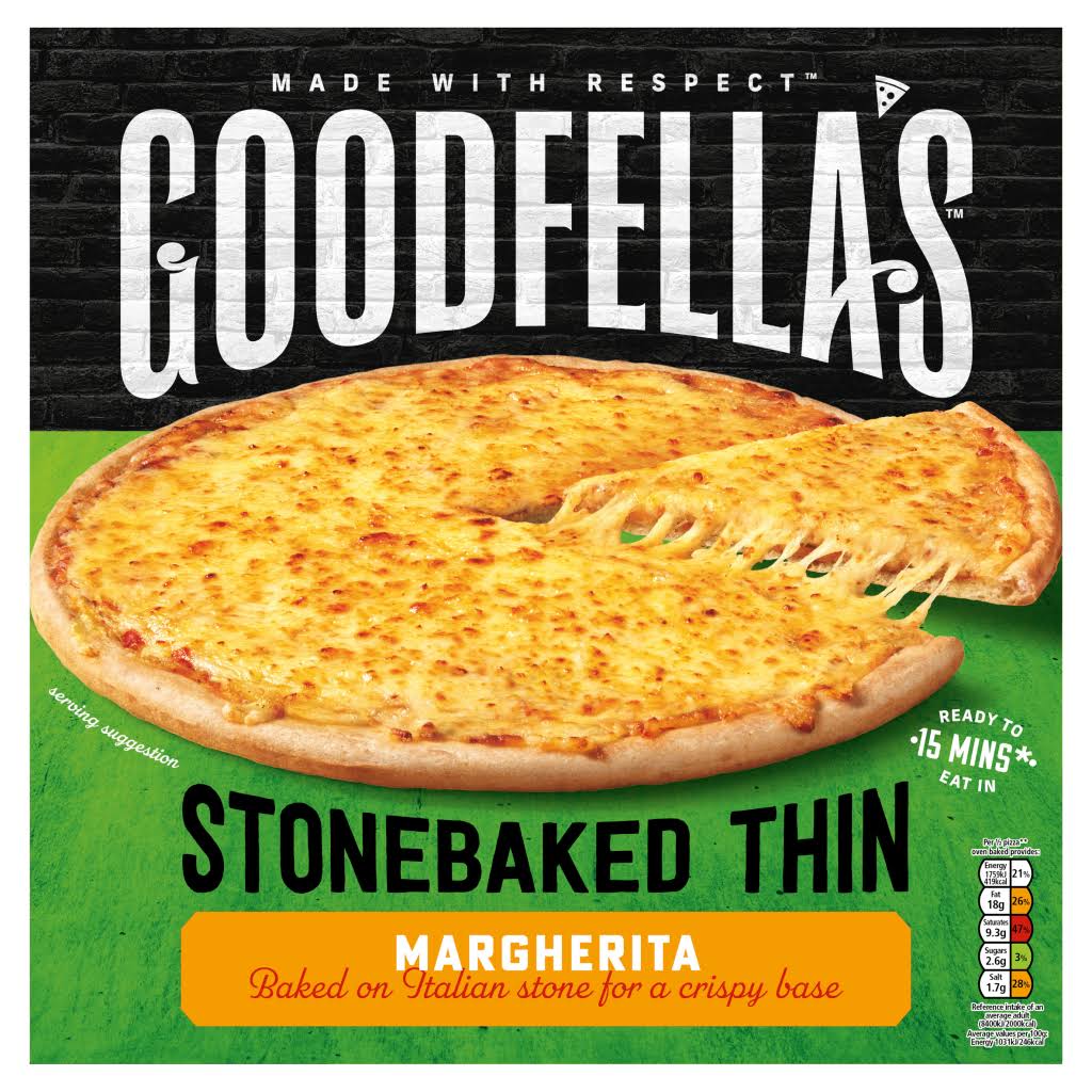 Goodfella's Stonebaked Thin Pizza - Margherita, 345g