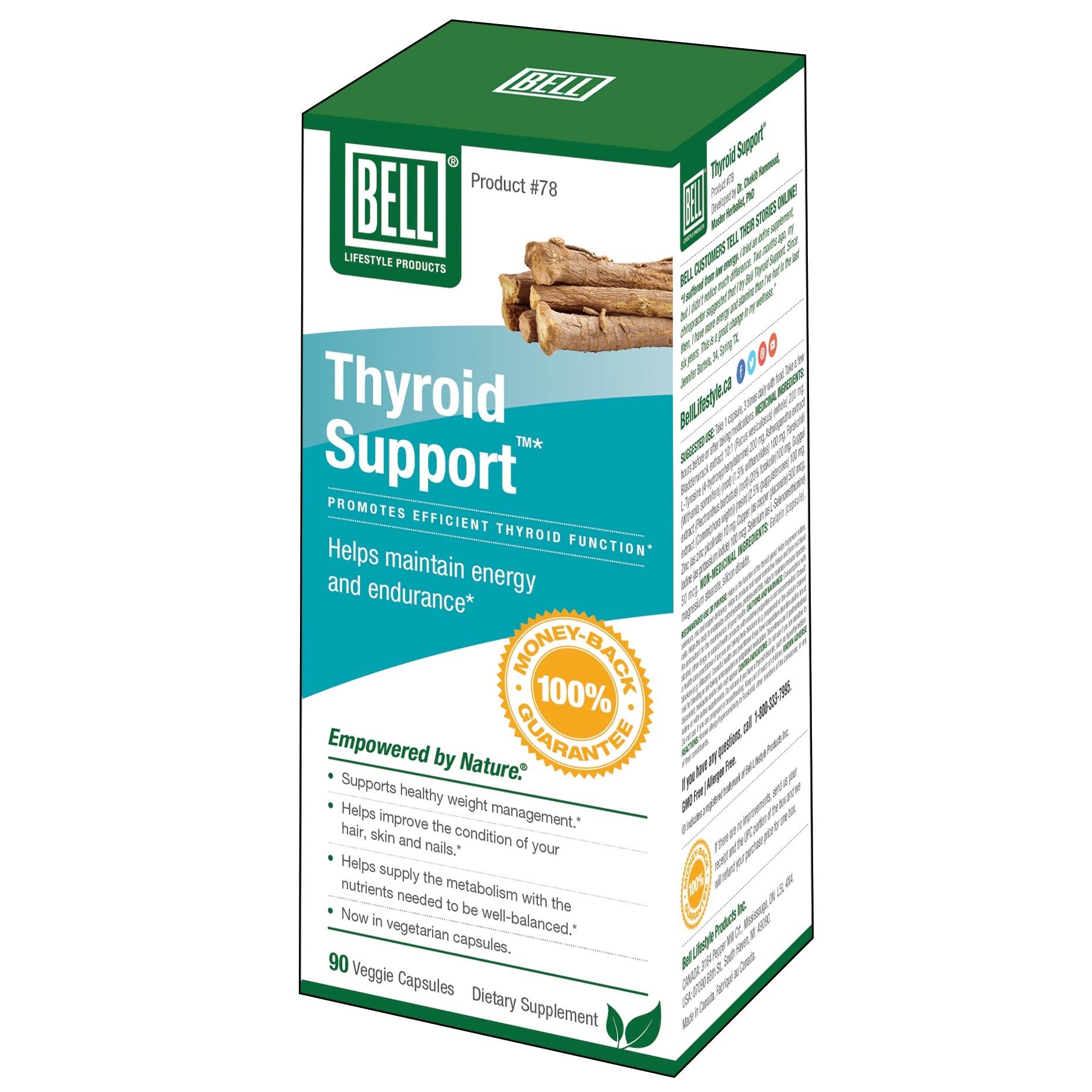 Bell Thyroid Support - 90 Caps