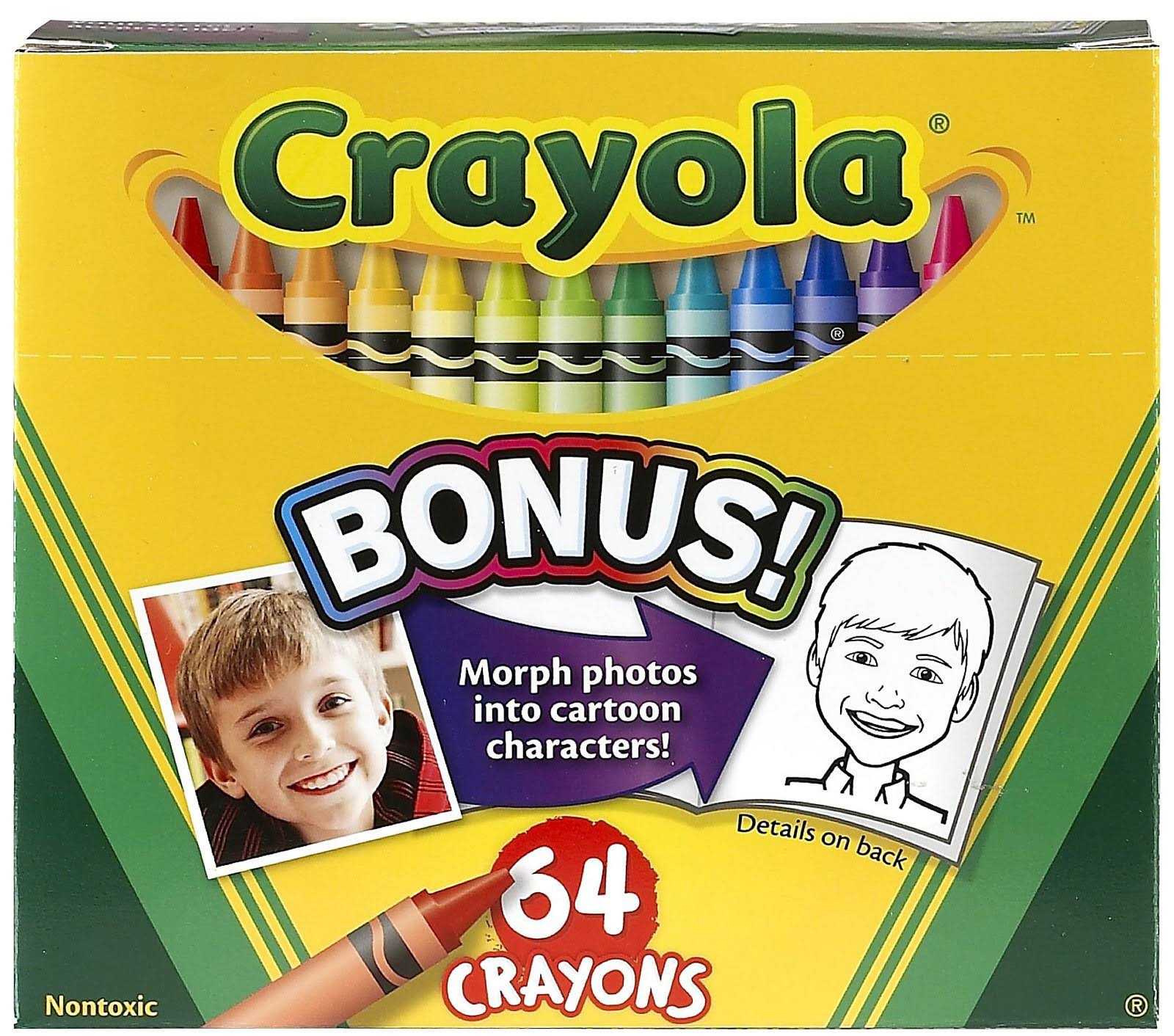 Crayola Crayons - 64 Crayons