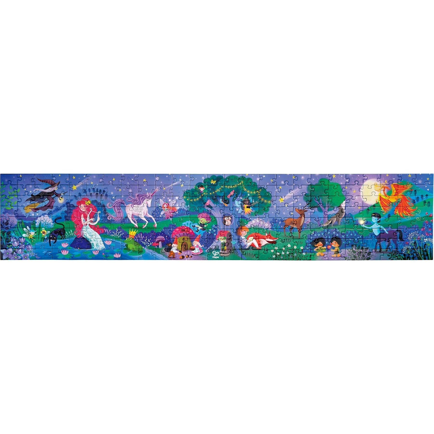 Hape Glow in The Dark Magic Forest Puzzle