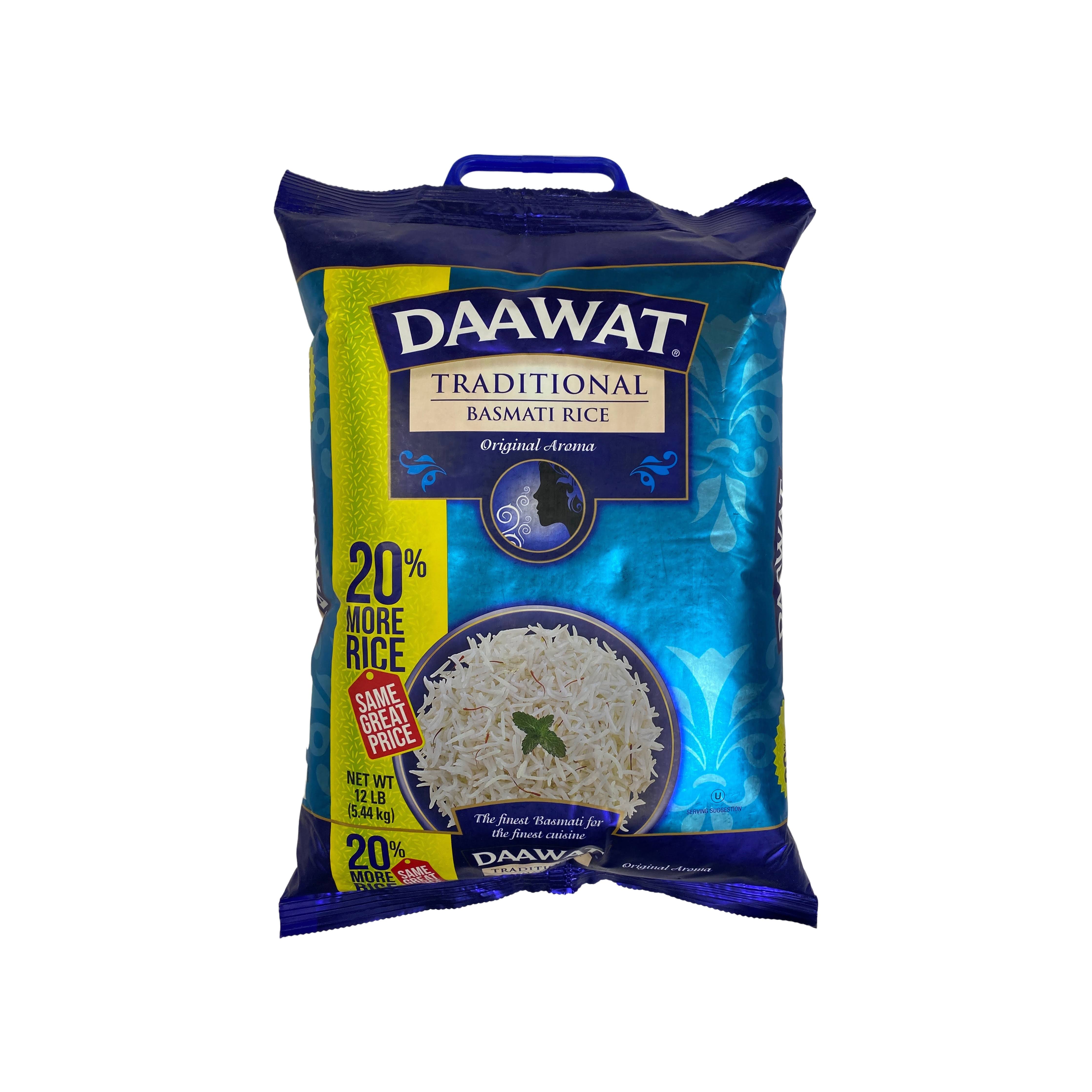 Daawat Traditional Basmati Rice - 10lbs