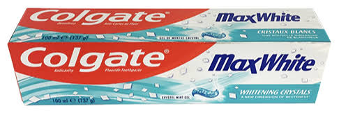 Colgate Max White Toothpaste White Crystals 100 ml