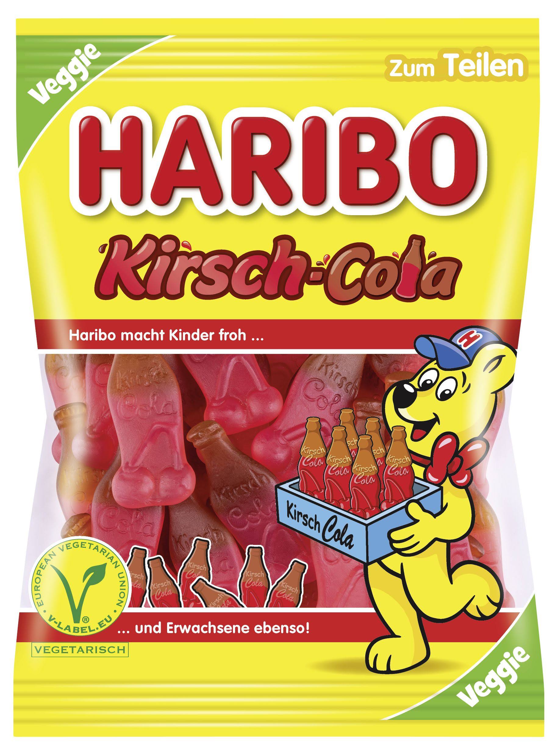 Haribo Cherry Cola Fruit Gum Bottles (200g)