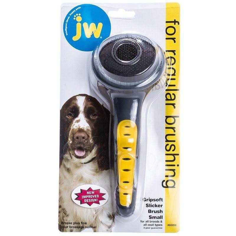 JW Pet Company GripSoft Slicker Dog Brush - Small