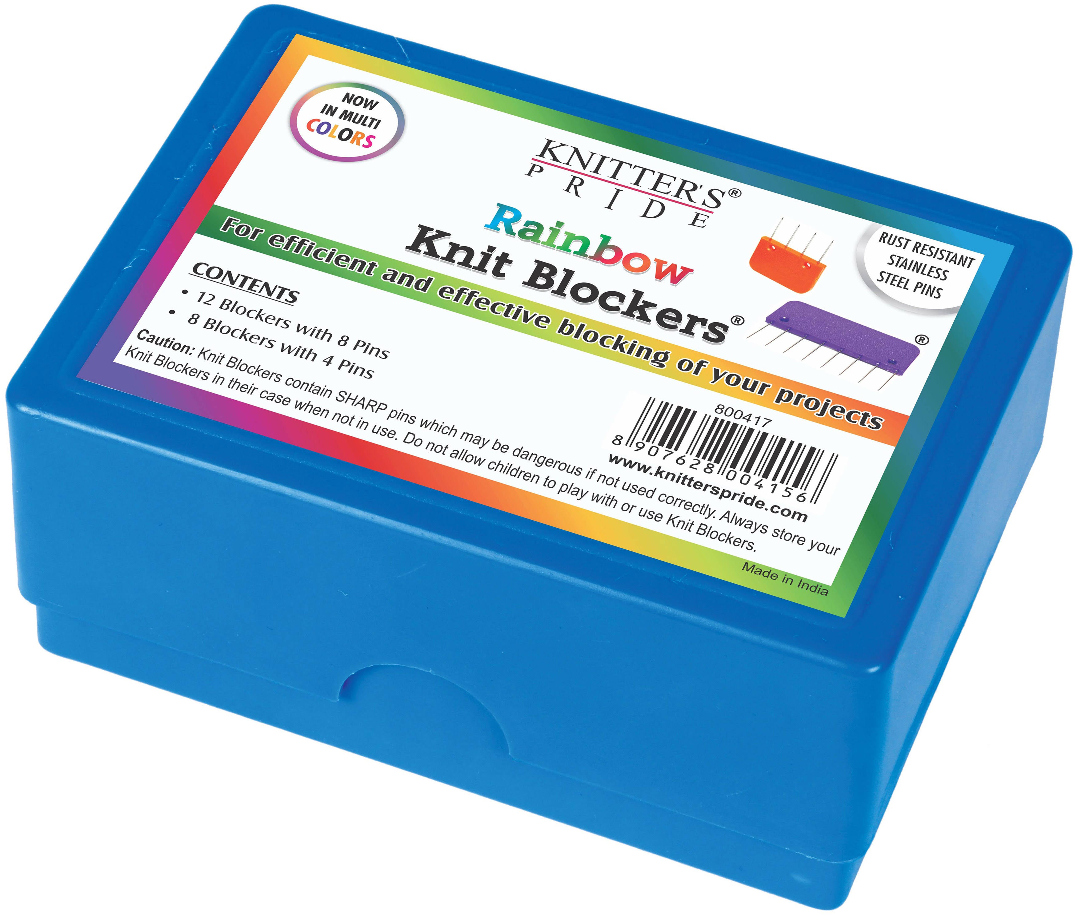 Knitter's Pride Rainbow Knit Blockers-Package Of 20