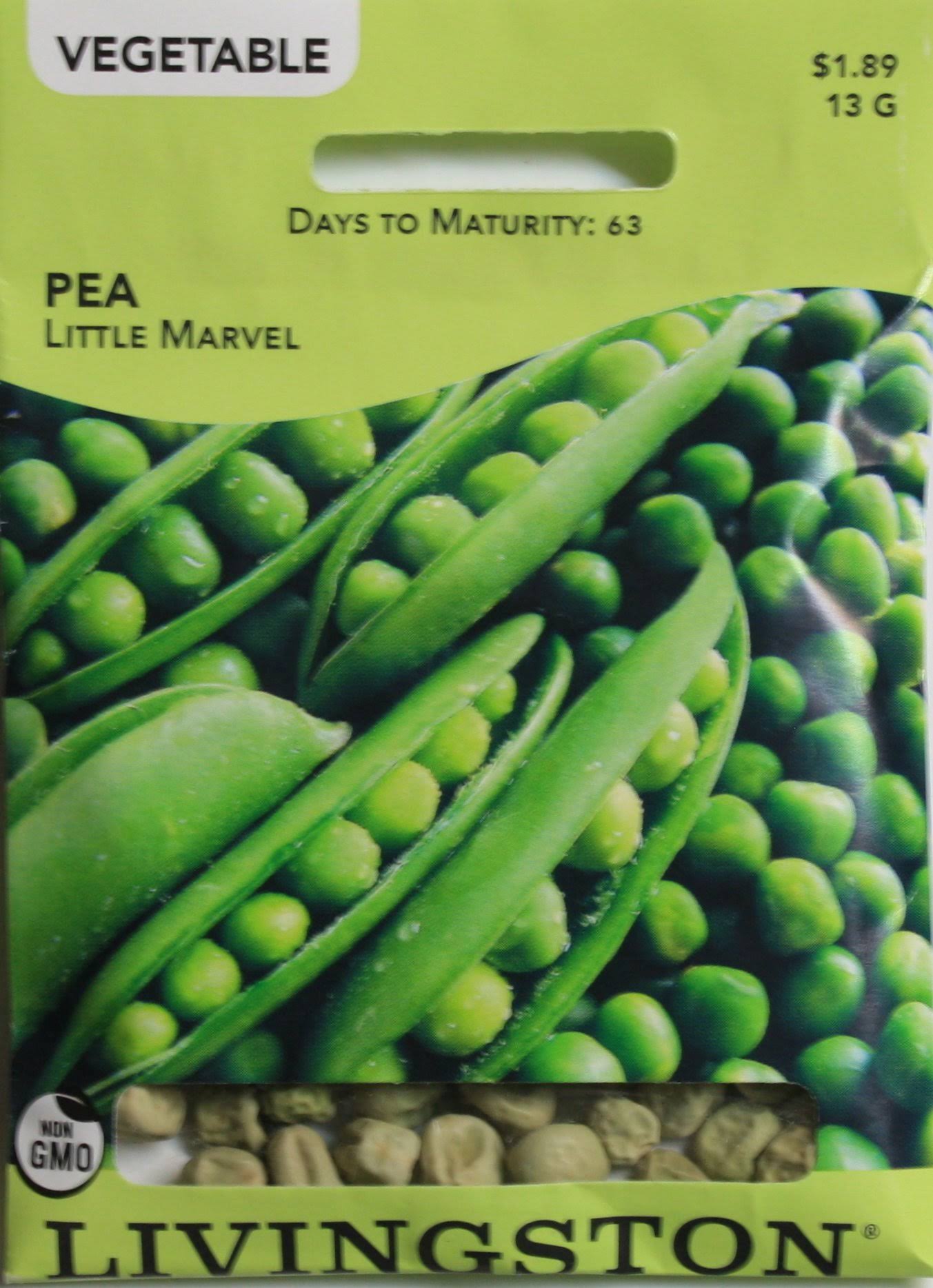 Seed Packet - Pea - Little Marvel