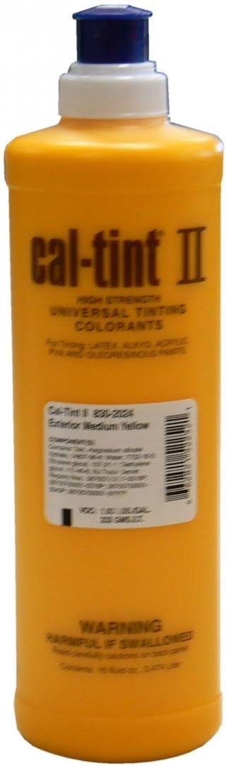 Chromaflo 830-2024 Cal-Tint II 470ml Colourants, Medium Yellow