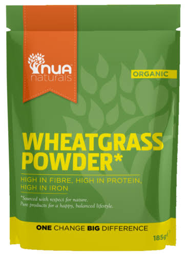 NUA Naturals Organic Wheatgrass Powder 185g