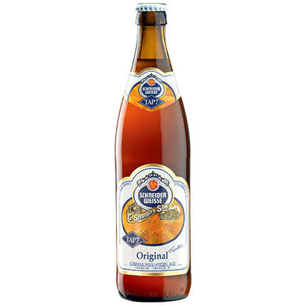 Schneider Weisse Hefeweizen Beer - 16.9 fl oz bottle