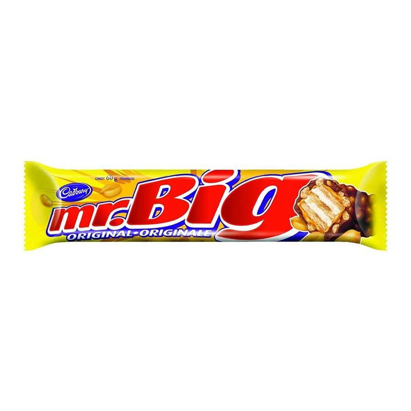 Cadbury Mr. Big Chocolate Bars - 4ct, 60g