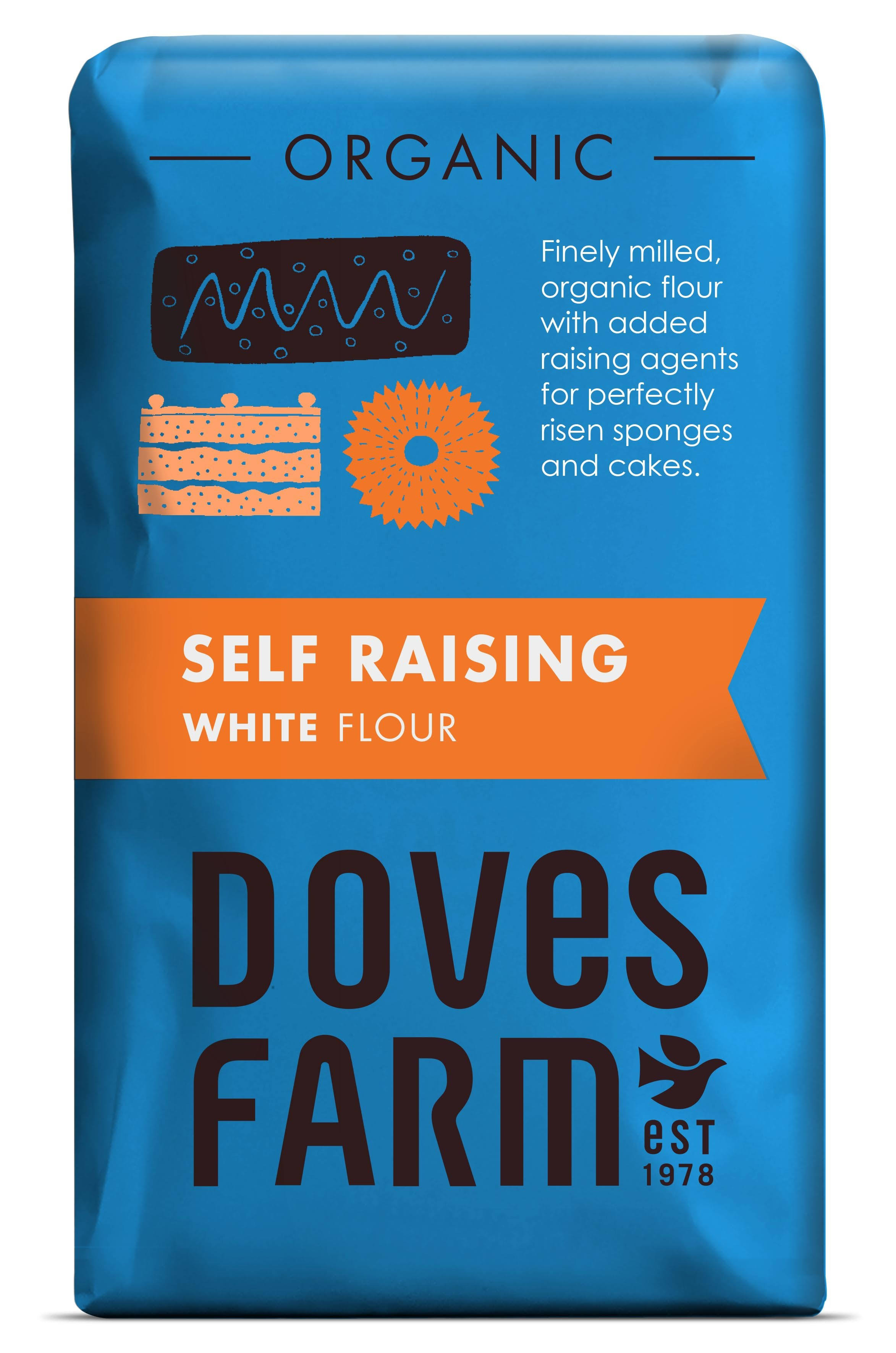 Doves Farm - Organic Self Raising White Flour 1kg