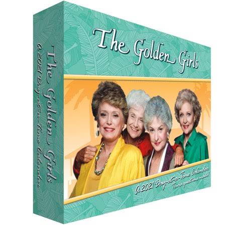 2021 Golden Girls Day-at-a-Time Box Calendar, Size: 5.30 inch x 6.15 inch x 1.50 inch, 210004EC
