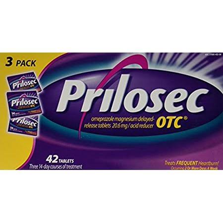 Prilosec Otc Acid Reducer - 42 Tablets