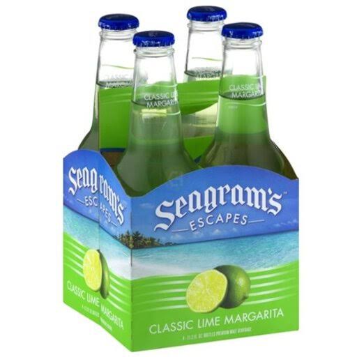 Seagram's Coolers Classic Lime Margarita - 12oz, 4pk