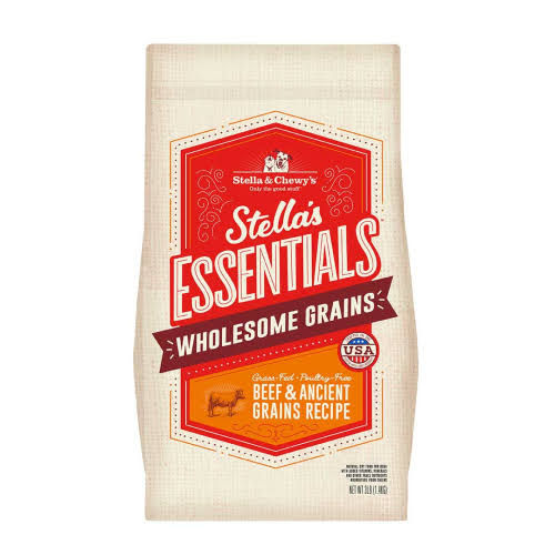 Stella & Chewy's Essentials Cage-Free Chicken & Ancient Grains Recipe Dog Food - 25-Lbs.