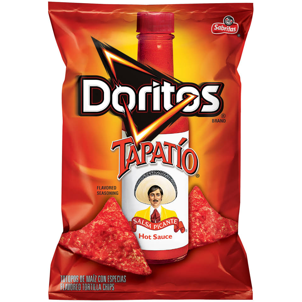 Doritos Tortilla Chips - Tapatio Hot Sauce