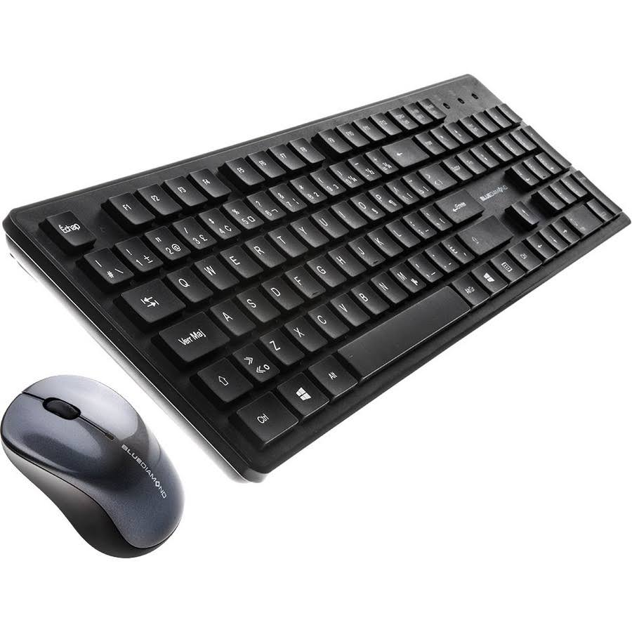 Blue Diamond Wired Keyboard & Mouse Combo