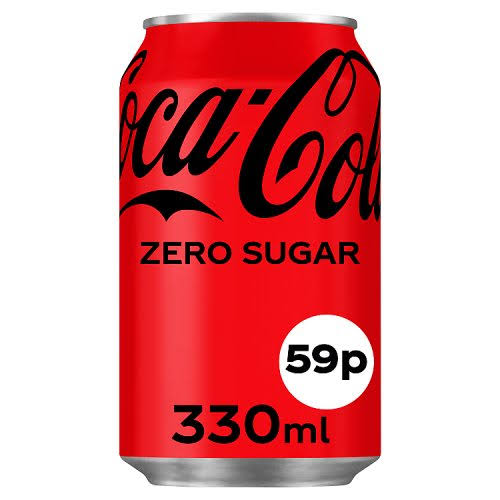 Coca-Cola Zero Sugar 330ml PMP 59P (24 x 330ml)