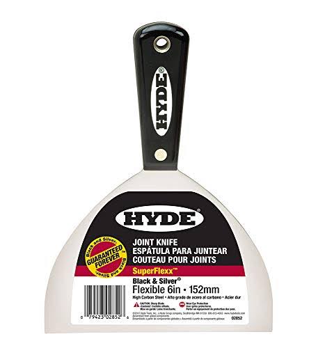 Hyde 02852 XtraFlex Joint Knife - 6", Black and Silver