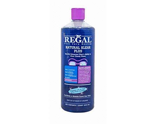 Regal 17461 1 Quart Natural Klear Plus Pool Chemical Sanitizers - 12 per Case