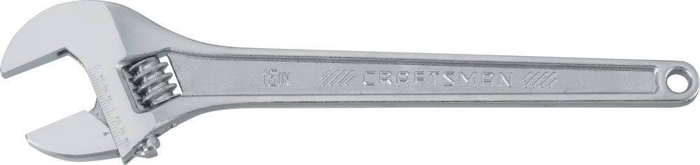 Craftsman Adjustable Wrench, 15-inch (CMMT81625)