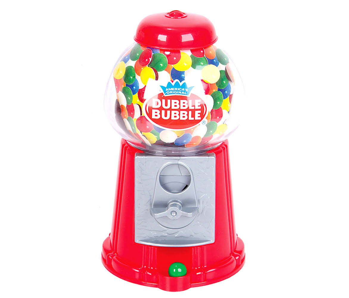 Dubble Bubble Gumball Bank Retro Machine - 8.5"