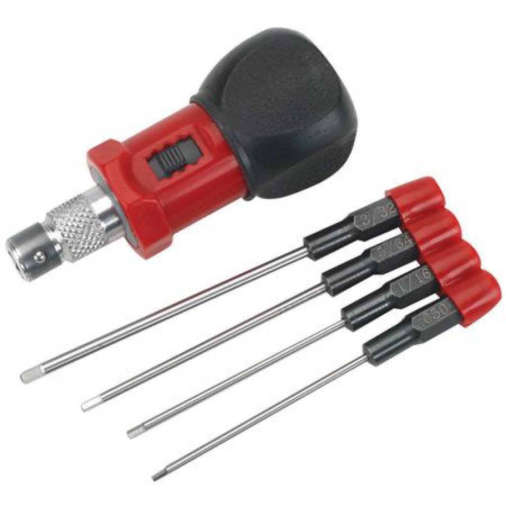 Dynamite Standard Hex Wrench Set - 4pc, with Handle