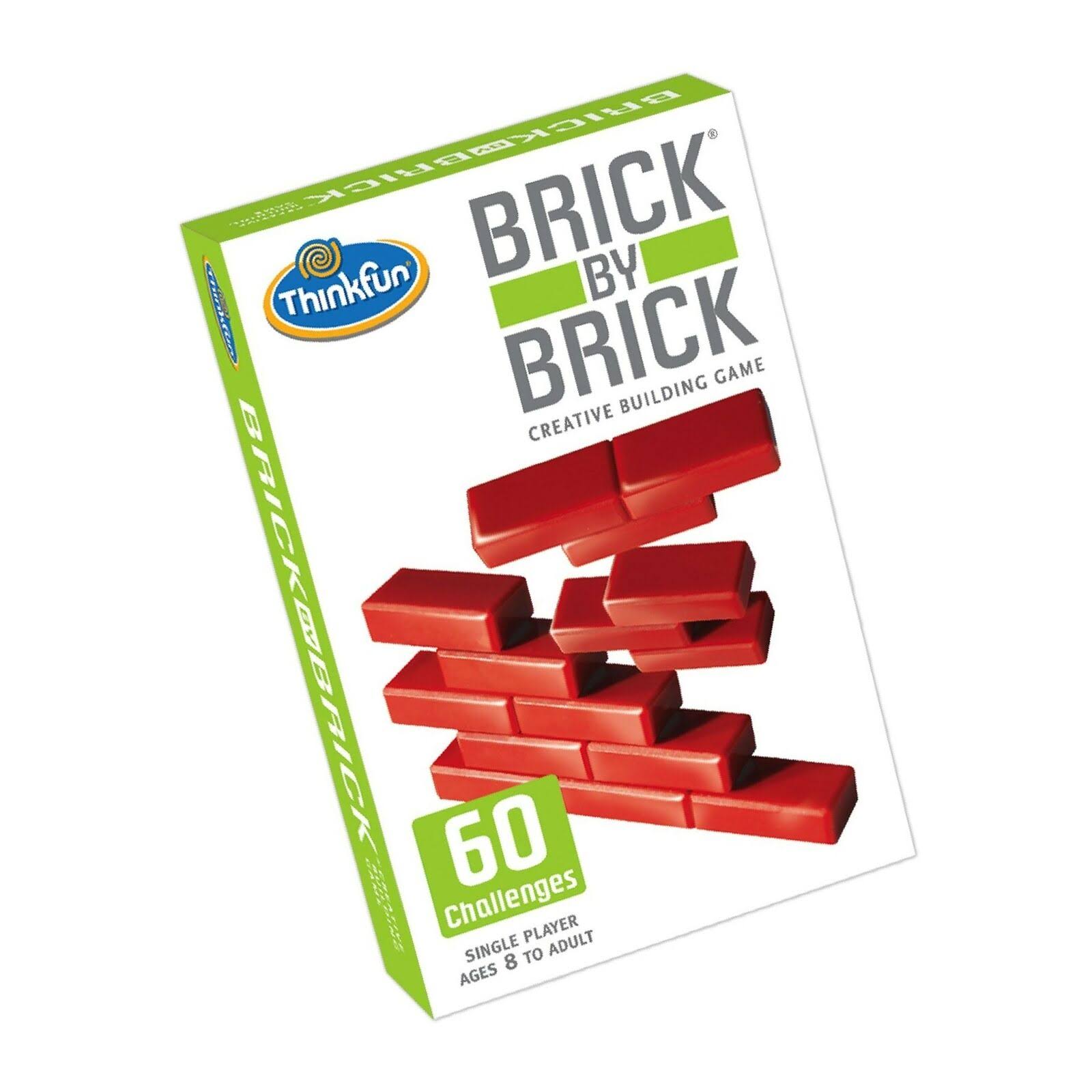 ThinkFun Brick by Brick Creative Building Game - 60 Pieces