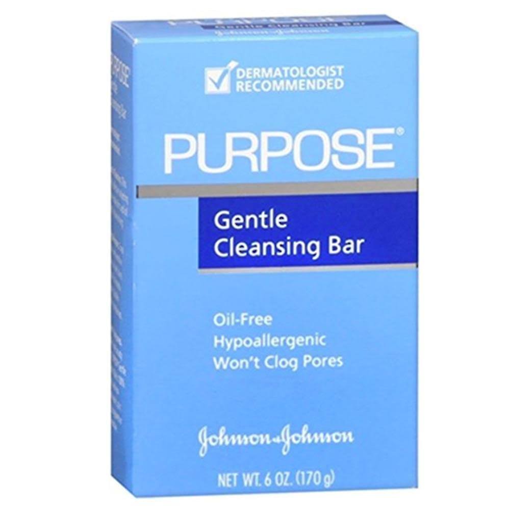 Johnson Purpose Gentle Cleansing Bar Soap - 6oz