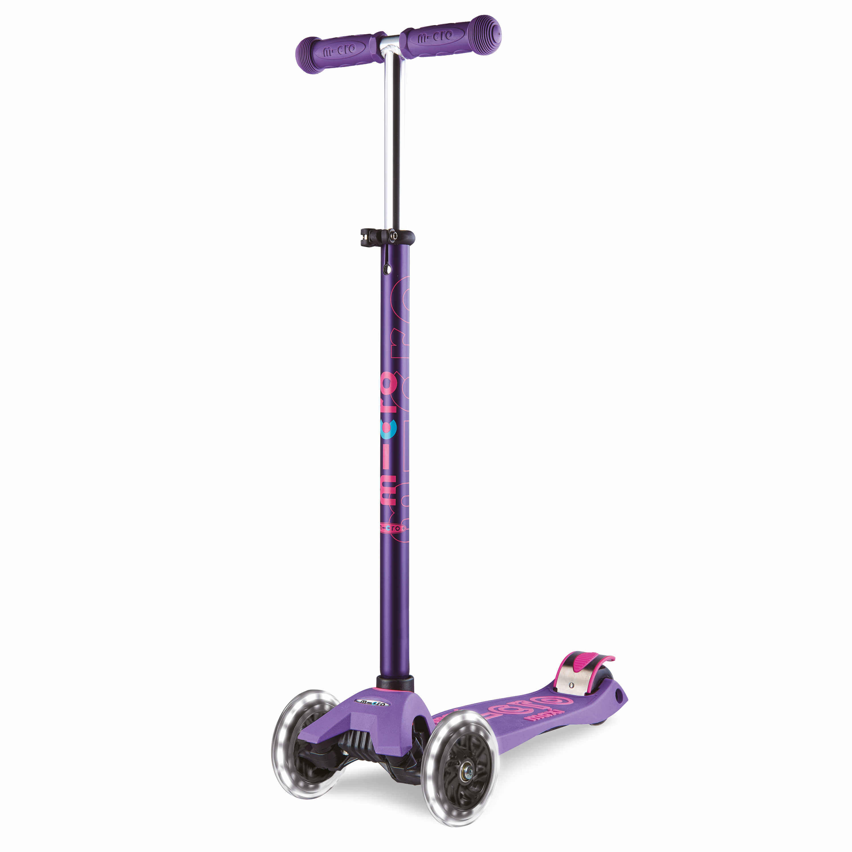 Maxi Micro Led Deluxe Scooter - Purple