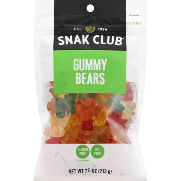 Snak Club Gummy Bears - 7.50oz