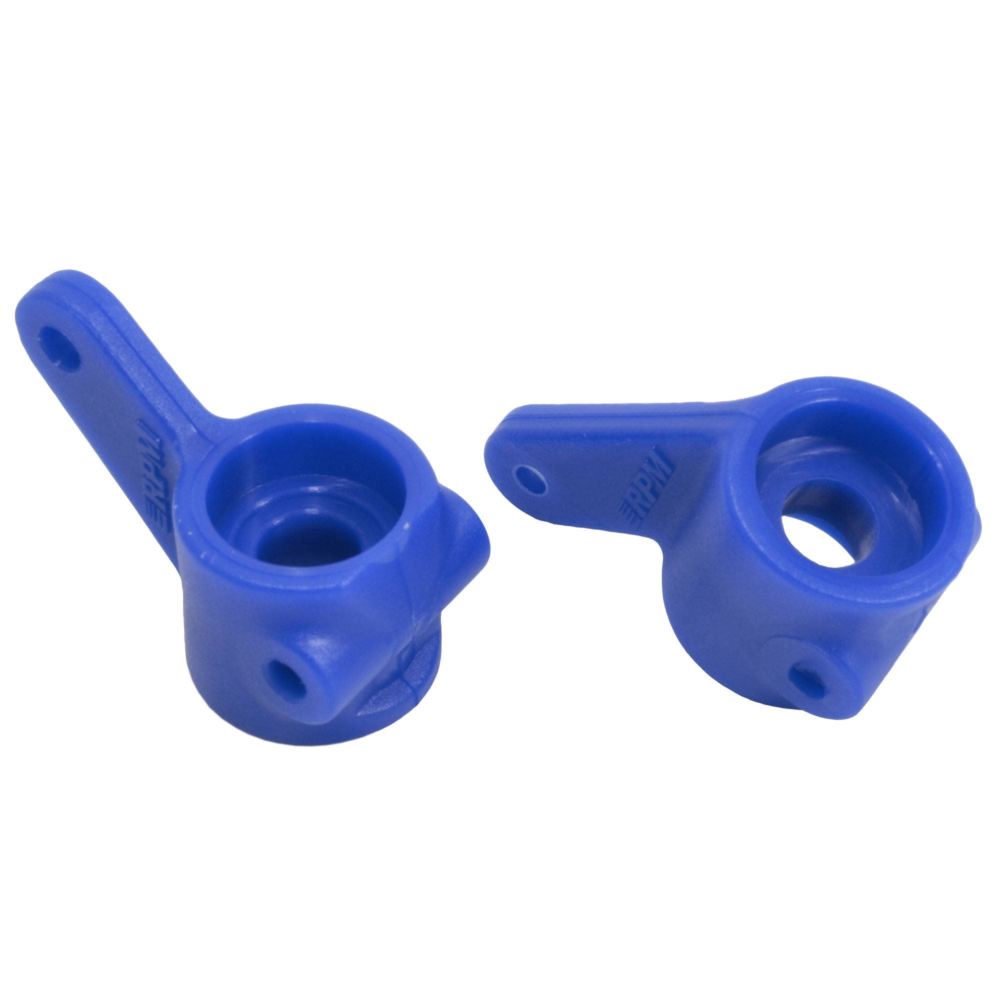 RPM 80375 Front Bearing Carrier - Blue, Traxxas Electric 2wd