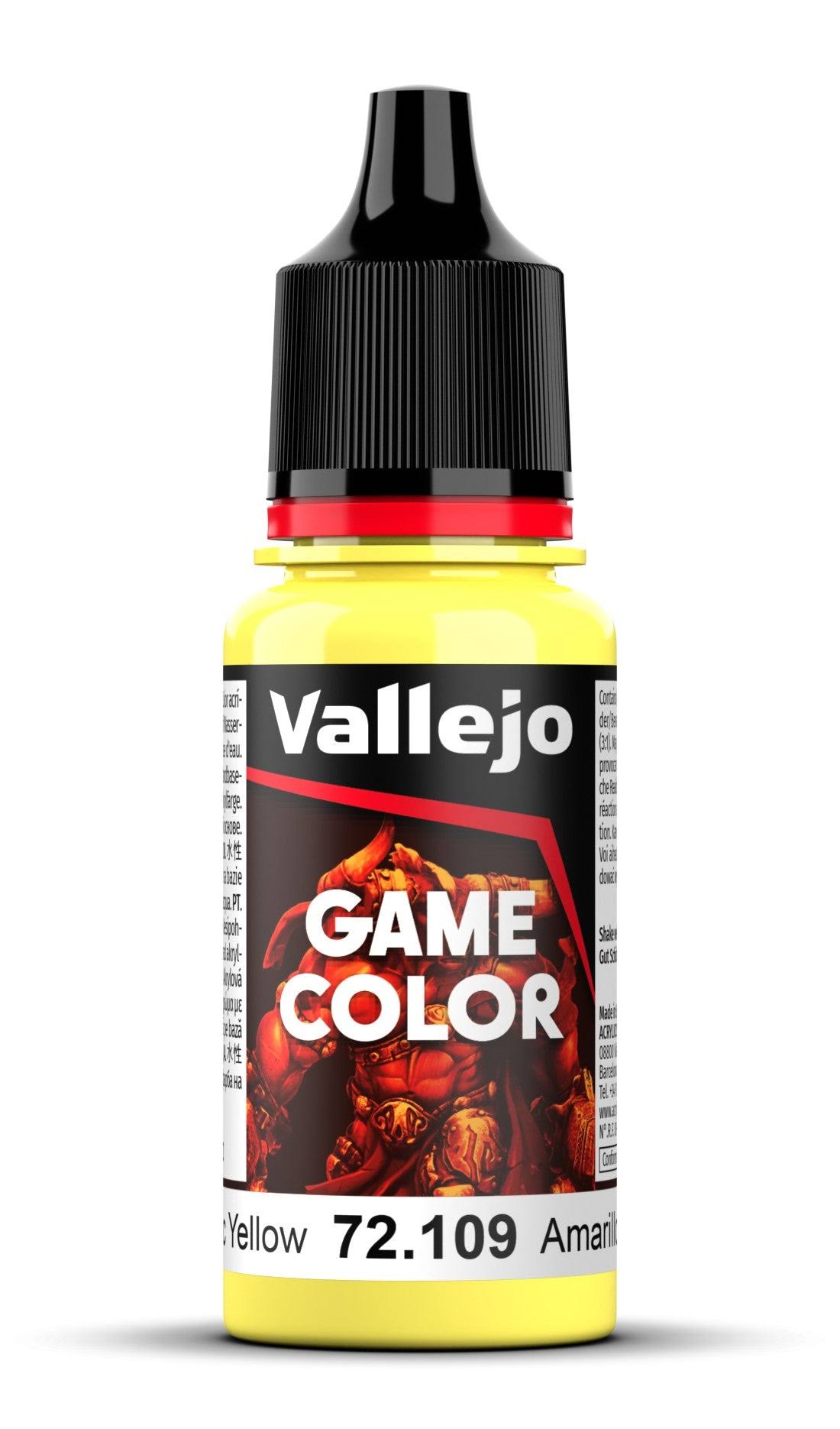 Game Color: Toxic Yellow 18 ml.