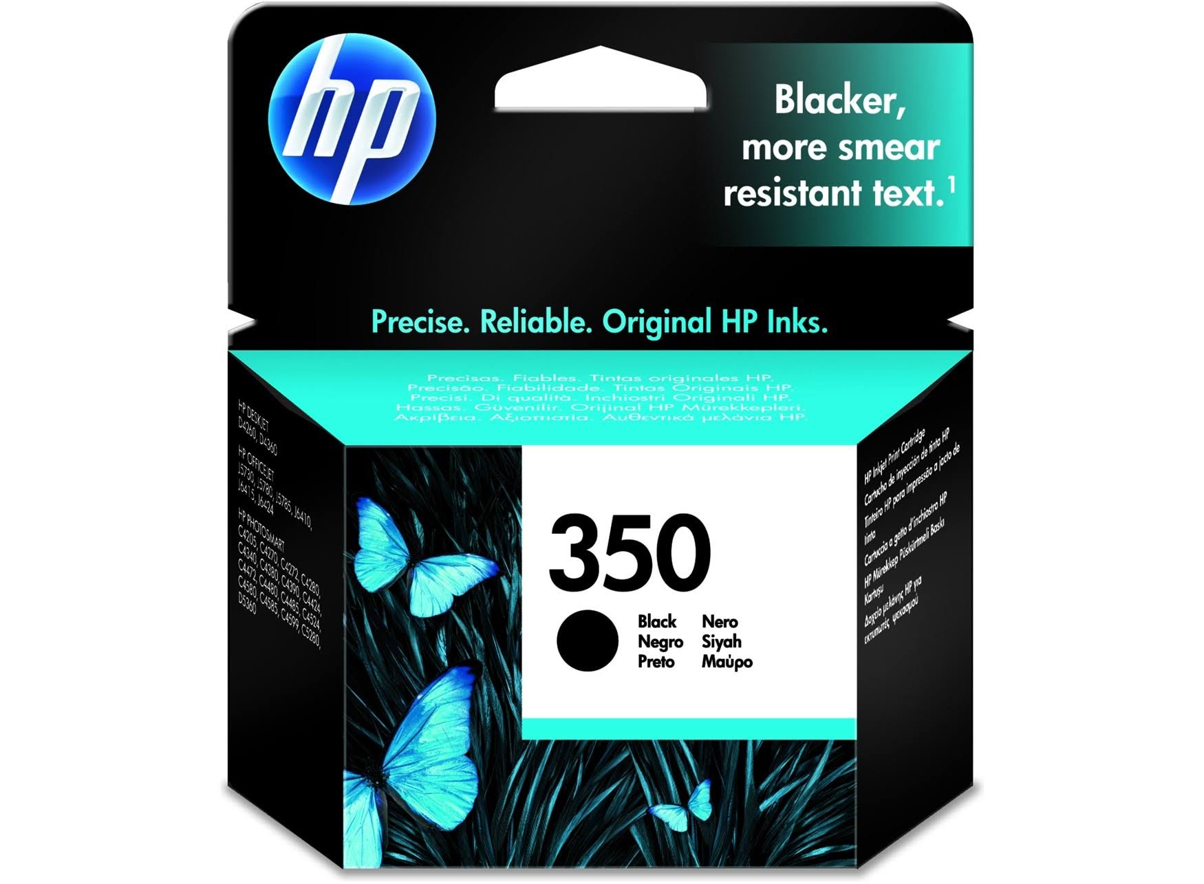 HP Printer Ink Cartridge - 350 Black
