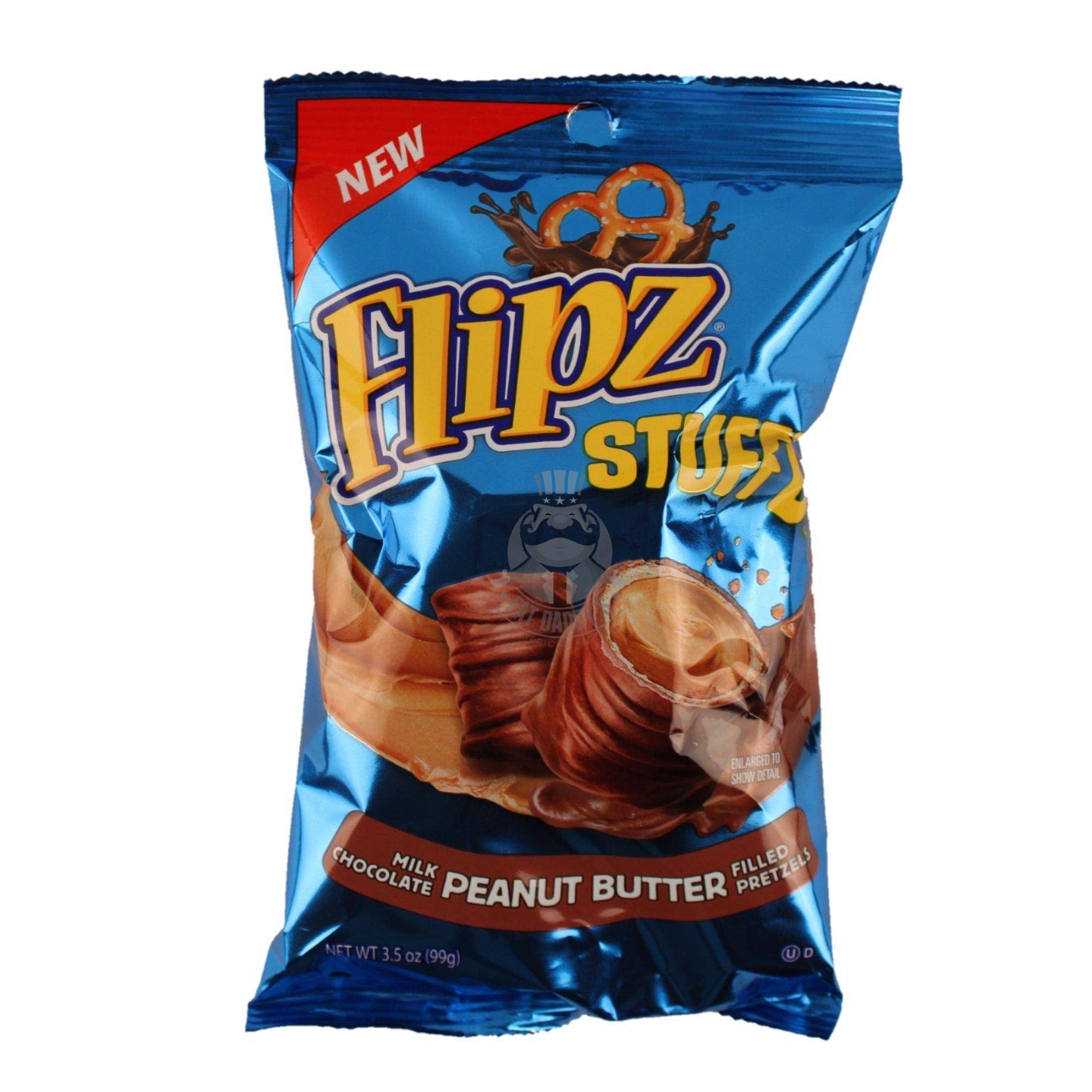 Flipz Stuffed Peanut Butter Filled Pretzels 99g
