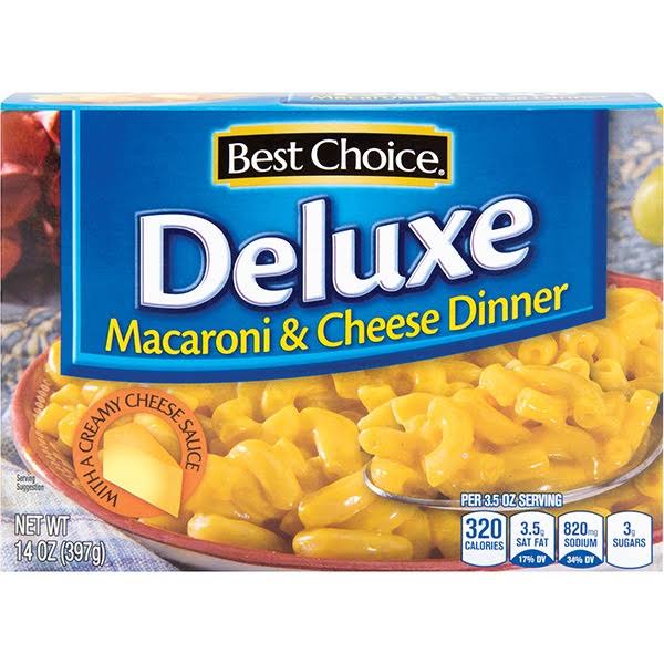 Best Choice Deluxe Macaroni & Cheese - 14 oz
