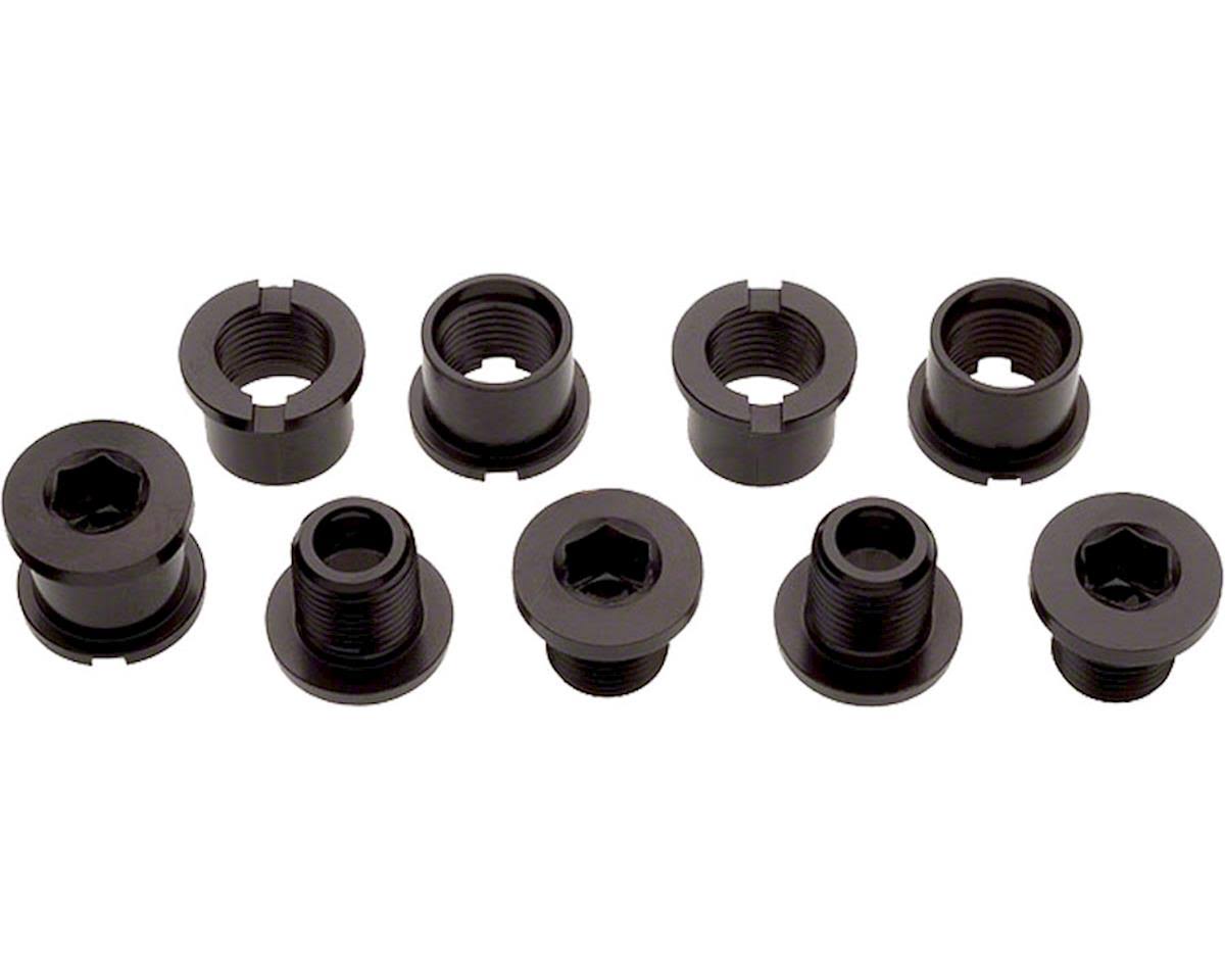 Problem Solvers Chainring Bolts 6mm Single-speed 5 Pieces Black