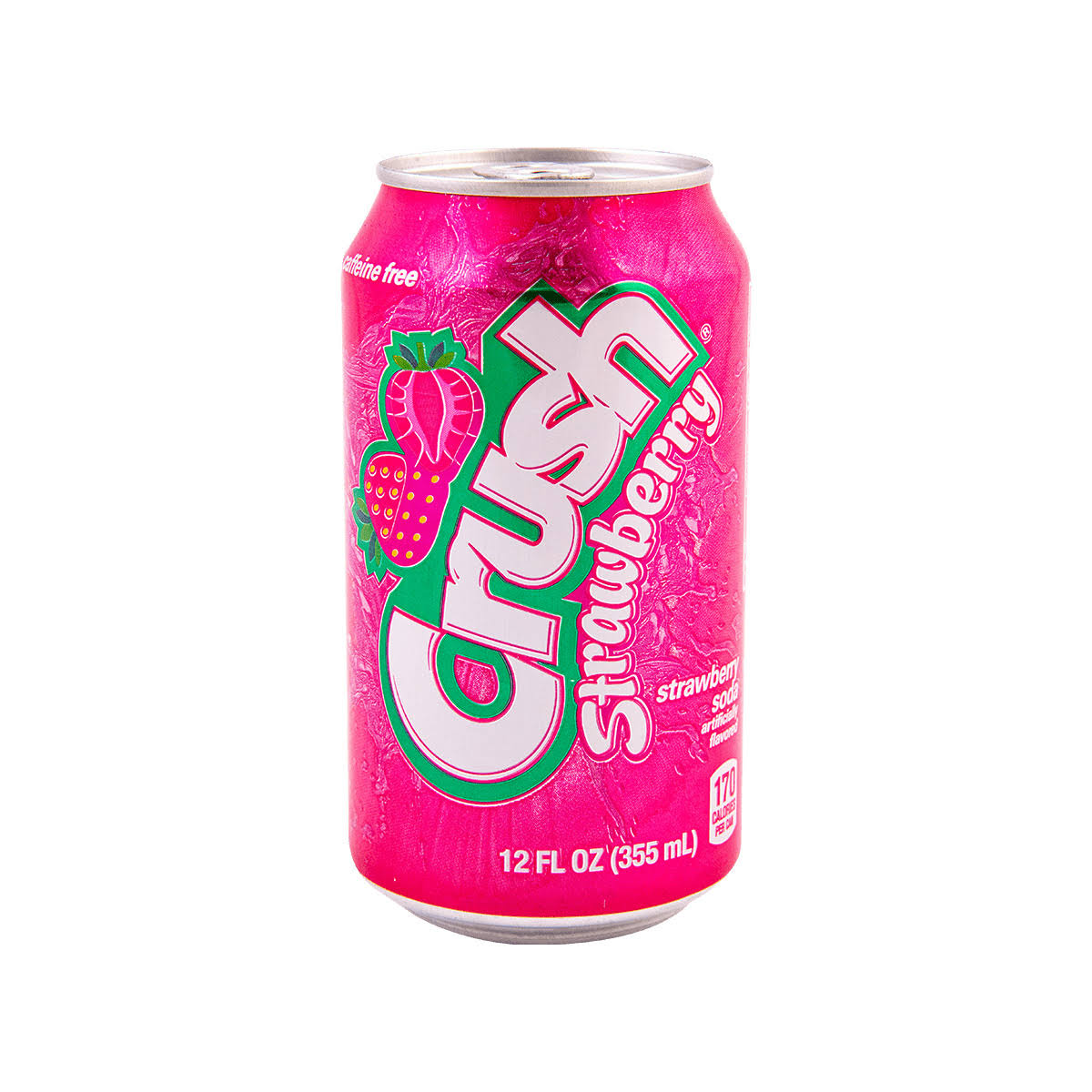 Crush Strawberry Soda - 355ml